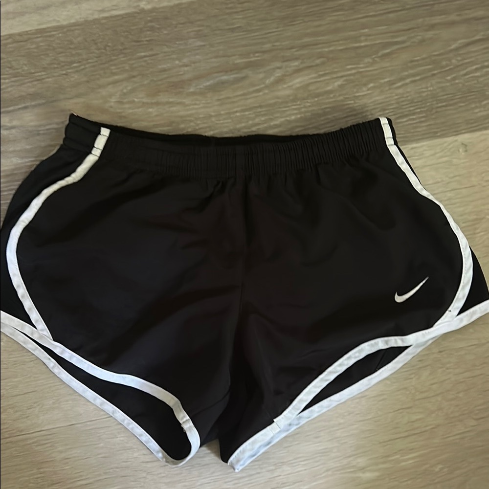 Girls Black Nike Dri-Fit Shorts